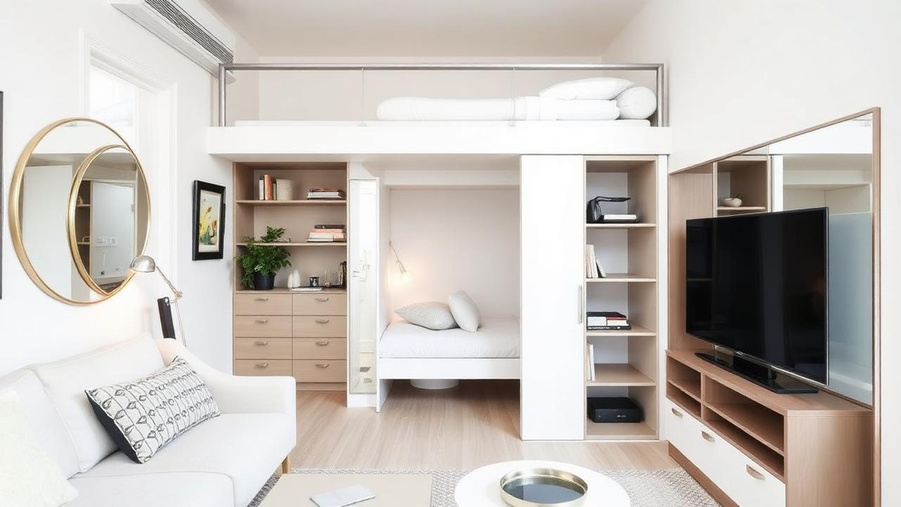 Optimiser l'espace d'un petit appartement : solutions d'architecte